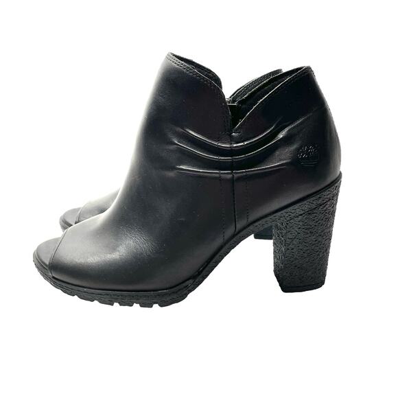 ✨Timberland NEW* Glancy Ruched Peep Toe (8.5)✨ - Picture 4 of 9